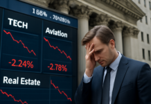Preapertura en Wall Street: Tecnología, aviación e inmobiliario bajo presión