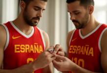 Los jugadores de la selección española reciben anillo al estilo NBA