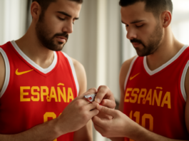 Los jugadores de la selección española reciben anillo al estilo NBA