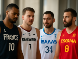 Estrellas NBA invaden las Ventanas FIBA: Francia, Alemania, Grecia y España presentes.