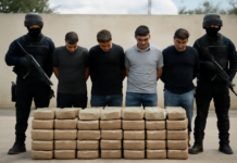 Atrapan a 4 hombres con 2.600 kg de cocaína en el oeste de la Península