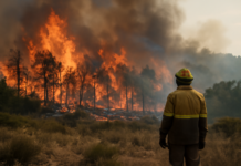 «El mayor incendio de la historia de España: desastre total»
