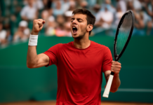valentin vacherot sorprende en Montecarlo y sube