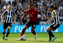 newcastle – bournemouth gana ventaja en Premier League