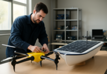 Descubre el taller de la UPCT para innovar en drones marinos y barcos solares