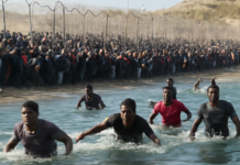 «¡Cientos de inmigrantes entran en Ceuta a nado y miles se agolpan en la frontera!»