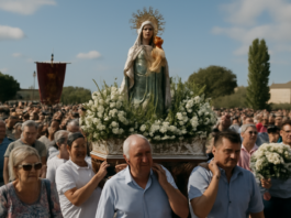 Celebración romería y ofrenda a la Virgen de Las Nieves en El Palmar