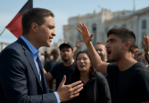 Sánchez enfrenta a manifestantes en Ceuta