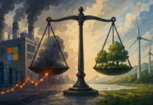 Microsoft ve crecer un 25% sus emisiones de carbono por IA