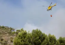 Incendio forestal en Sentmenat sigue bajo control Incendio forestal en Sentmenat sigue bajo control image