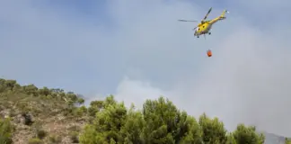 Incendio forestal en Sentmenat sigue bajo control image