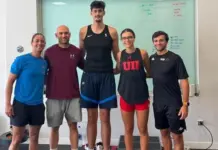 El hijo de Geli Gómez se entrena en Tenerife para alcanzar la NBA