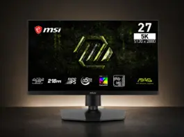 «MSI sorprende con monitor para juegos de 27″ y resolución 5K a 300 Hz»