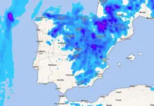 Descubre la DANA que está azotando la Península con tormentas y granizo