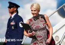 Natalie Harp: quién es la mujer siempre junto a Trump