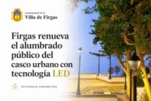 Firgas moderniza su alumbrado urbano con tecnología LED