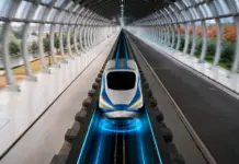El vehículo magnético de China alcanza 800 km/h en segundos
