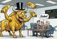 XAUT sube 5,1%: el oro tokenizado desafía al mercado cripto