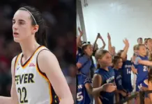 Caitlin Clark sorprende a sus fans más jóvenes en el túnel