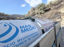 Cáceres refuerza su apoyo a los municipios afectados por incendios