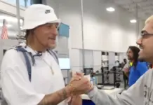 Olivia Dunne y Olivia Ponton recrean una carrera icónica