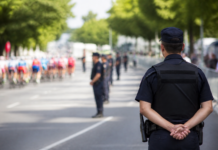 Más de 70 policías blindan la seguridad de La Vuelta