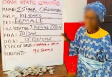 Detienen en Nigeria a la narcotraficante más anciana del mundo