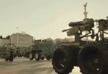 Ucrania celebra su independencia con un desfile de drones
