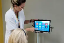 La tecnología que permite a pacientes con ELA comunicarse con la mirada
