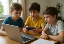 Descubre cómo los niños crean videojuegos en Málaga.