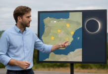 Previsión meteorológica para el eclipse del 12 de agosto en España