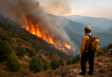 Incendio forestal en Aragón a más de 2.000 metros: sigue activo