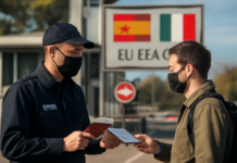 Italia inicia controles a viajeros no europeos desde España