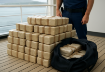 Descubren 242 kilos de cocaína en un buque en Gibraltar