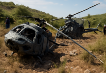 Choque fatal de helicópteros en Grecia: dos muertos y varios heridos