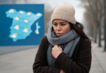 Descenso generalizado de temperaturas este lunes en España