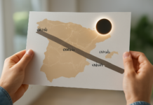 Descubre dónde ver el eclipse total en España el 12 de agosto: Mapa con horarios y visibilidad