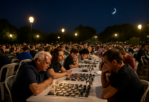 Ajedrez nocturno cumple 40 años en Estepona: ¡250 jugadores bajo las estrellas!