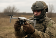 Drones ucranianos de bajo costo equipados con IA para seguimiento de objetivos