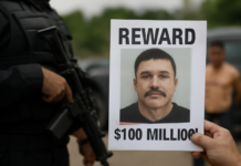 Oferta de 100 millones por capturar a líderes del CJNG.