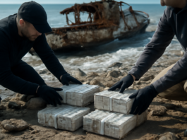 Descubren 300.000 dólares tras naufragio de yate con 247 kilos de cocaína
