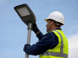 Nuevo alumbrado LED en La Guareña: mejora la iluminación en Jerez