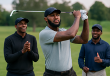 Los compañeros de LeBron James alaban su destreza en el golf