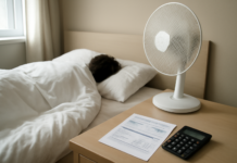 Descubre cuál es el impacto real en la factura de electricidad de dormir con el ventilador.