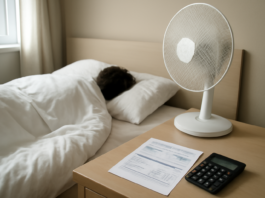 Descubre cuál es el impacto real en la factura de electricidad de dormir con el ventilador.