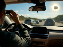 Consejos para evitar atascos y ver el eclipse solar de 2026
