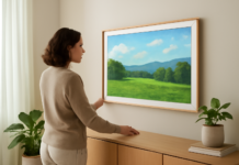 Descubre cómo The Frame de Samsung fusiona tecnología y arte con sustentabilidad