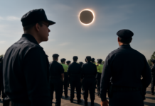 Seguridad en eclipse solar: 9.400 agentes desplegados