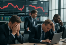 Traders de Wall Street se arriesgan en una situación peligrosa