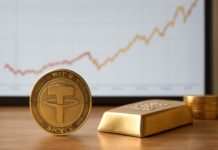 Tether Gold cae 0,28% a la vez que el oro marca máximos históricos